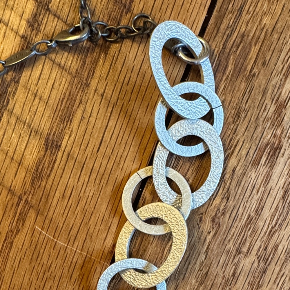 Sabika Silver Chain Necklace - Picture 3 of 3